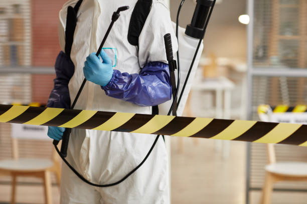 Professional Trauma Scene Cleanup technician working in Linden, MI
